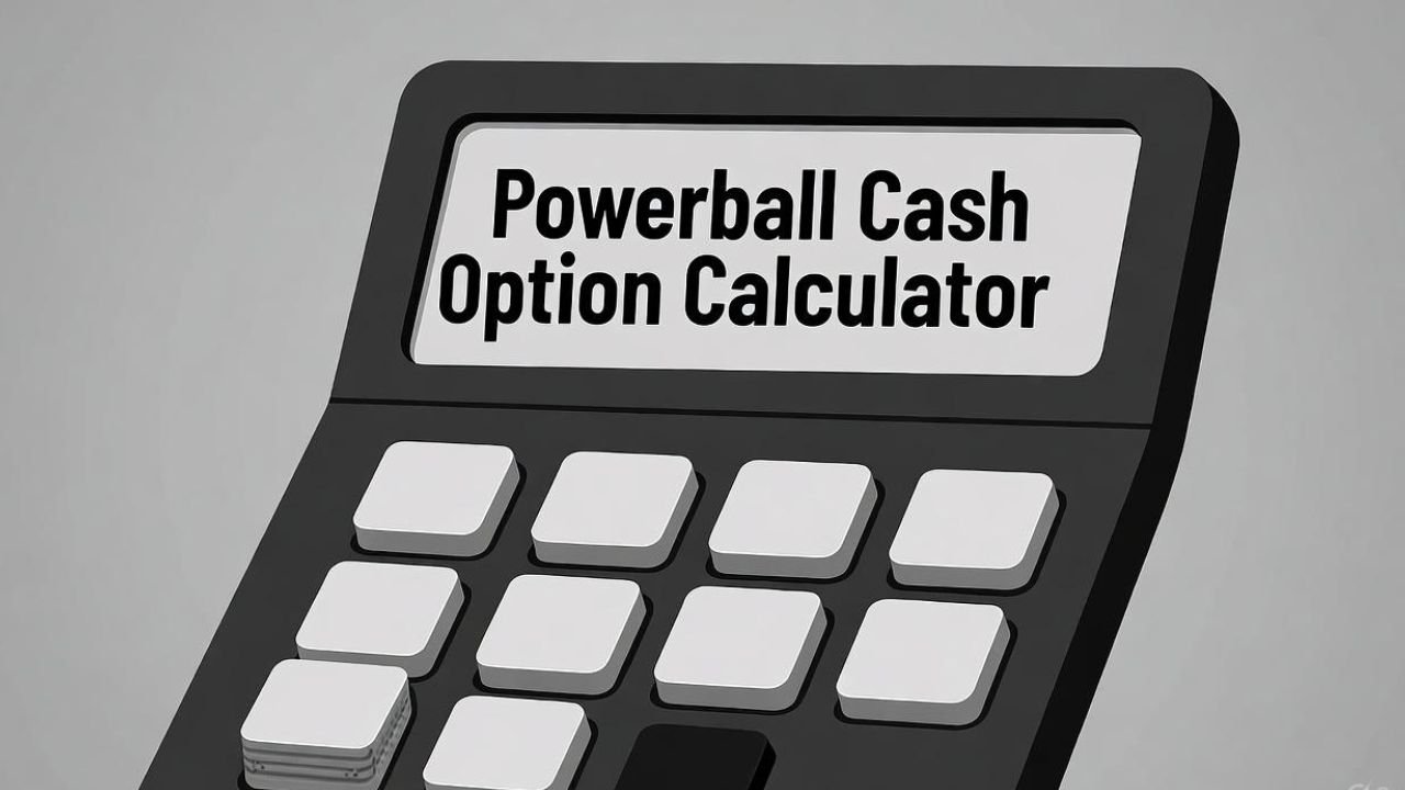 Powerball Cash Option Calculator