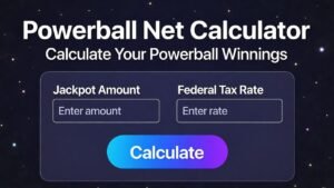Powerball Net Calculator